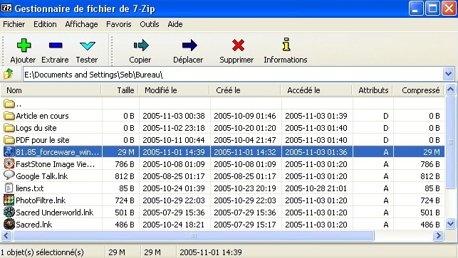 comment ça marche 7-zip