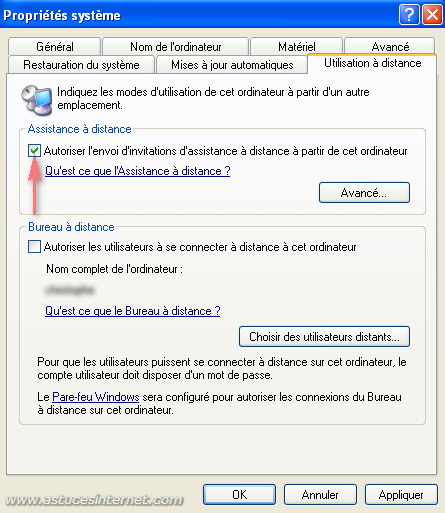 Assistance à distance