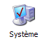 Panneau de configuration : Système