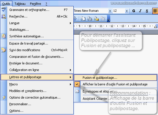 Publipostage