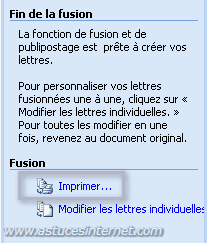 Imprimer les documents