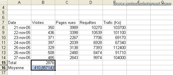 Tuto Excel 1