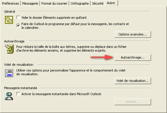 Archiver ses messages dans Microsoft Outlook - Version imprimable