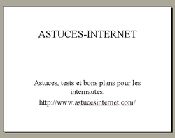 Avant modification du jeu de couleurs