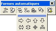 Insertion forme automatique