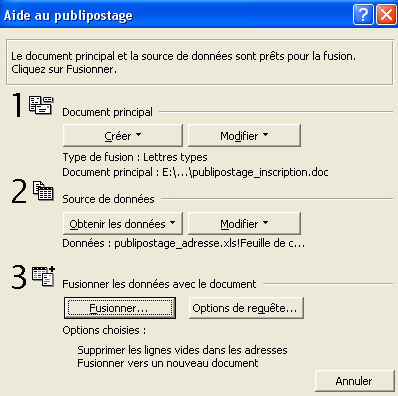 Fusionner le document