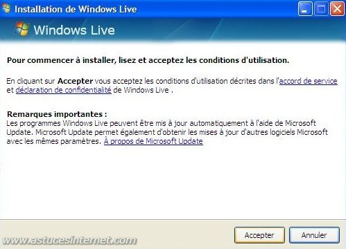 Conditions d'utilisation