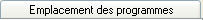 Onglet emplacement des programmes