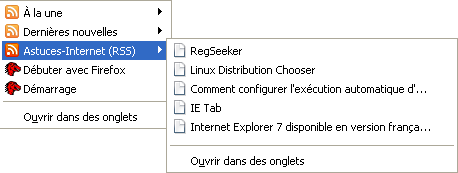 Aperçu des marque-pages dynamiques