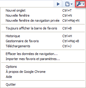 comment ouvrir chrome sur google