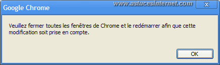 Red�marrer Google Chrome