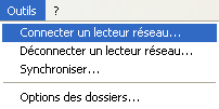 Connecter un lecteur r&eacute;seau