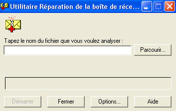 S&eacute;lection du fichier PST
