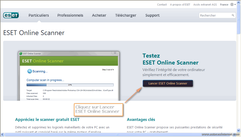 ESET Online Scanner