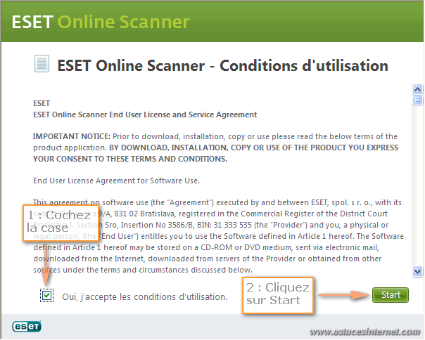 ESET Online Scanner