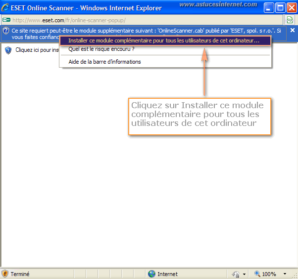 ESET Online Scanner