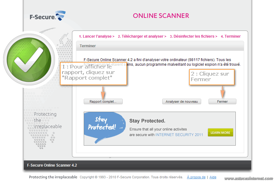 F-Secure Online Scanner