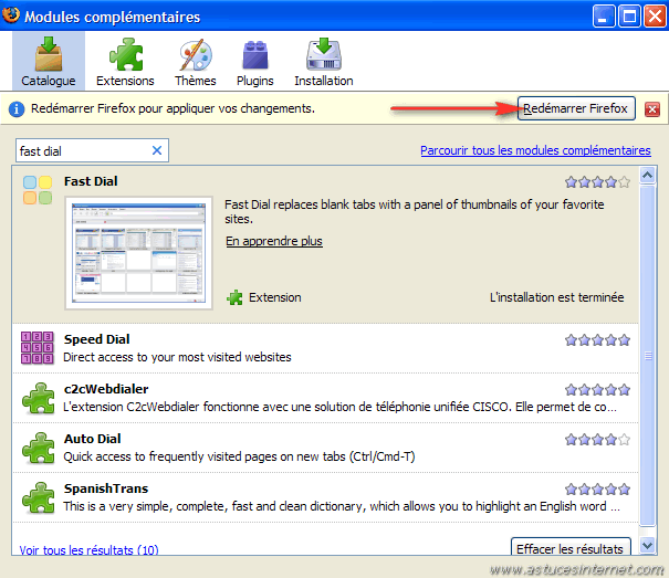 Red�marrer Firefox