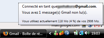 Information Gmail Notifier