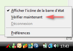 V�rifier maintenant