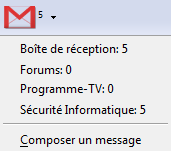 Afficher les messages selon leurs libell�s