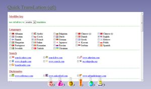 Param�trage de QTL