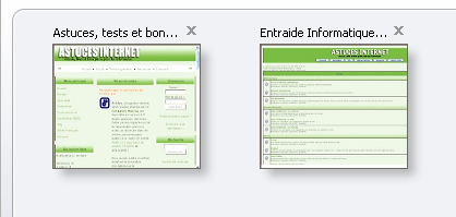 Fen�tre Aper�u Mosa�que