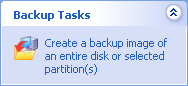 Macrium Reflect : Création backup