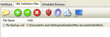 Macrium Reflect : XML Definition Files - schedule