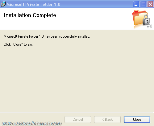 Installation : Etape 5