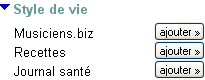 Personnalisation Google