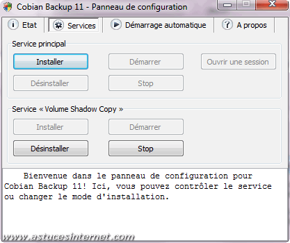Cobian Backup - Options