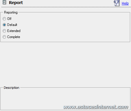Antivir : Menu option Scanner