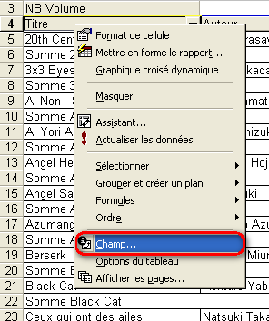 Modification de la mise en page du champ titre