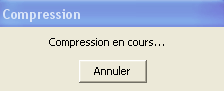 Compression en cours