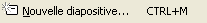 Nouvelle diapositive