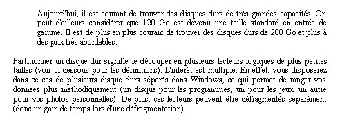 Exemple de tabulation