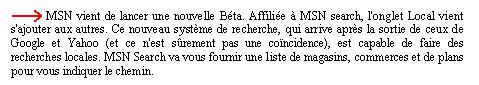 Exemple de tabulation