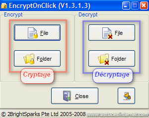 EncryptOnClick : Interface
