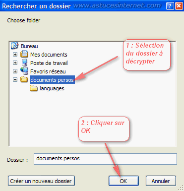 EncryptOnClick : Utilisation