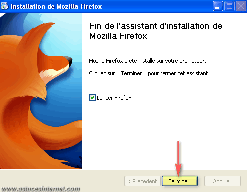 Installation du navigateur