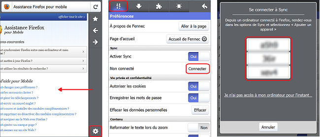 Firefox Mobile pour Android