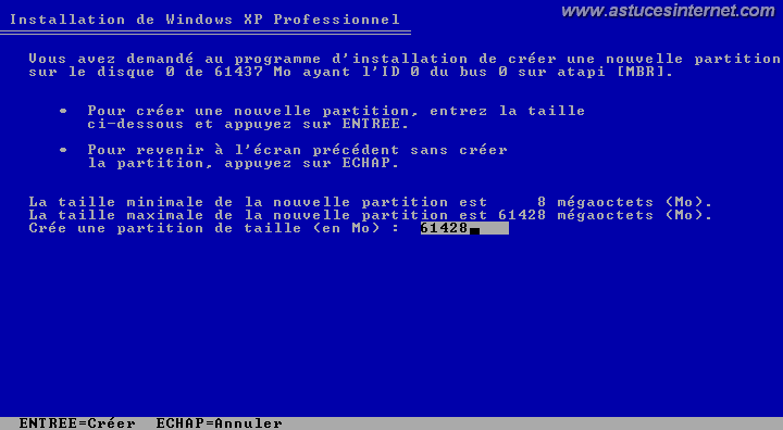 Installation Windows