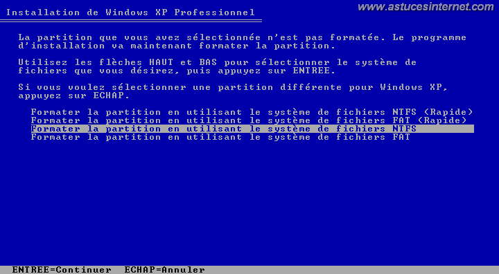 Installation Windows
