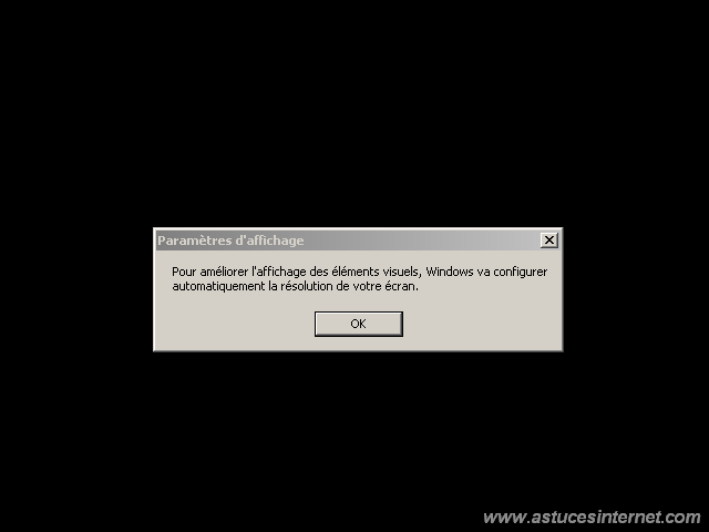 Installation de Windows