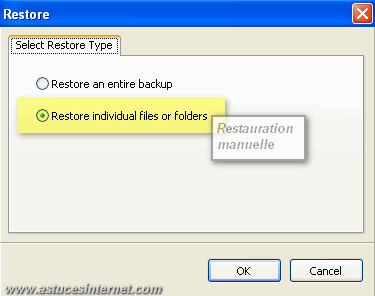 GFI Backup 2009 : Restore