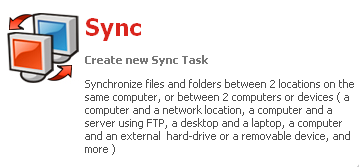 GFI Backup 2009 : Sync