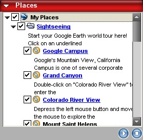 Menu Places