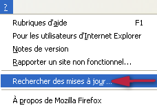 Module de mise à jour de Firefox