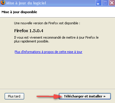 Firefox : Télécharger et installer une nouvelle version